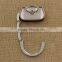 Custom high quality low price bag shape purse hanger/ foldable purse hook with Logo