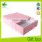 White trendy fancy paper jewelry set boxes