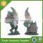 Sets of two green father christmas ornaments customized