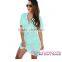 Bluish Green Lace Cover Up new sexy women sex hours beach dresses