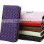 High quality wallet manual weave pattern leather case for Sony Xperia Z4 with card slot