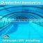 clear polycarbonate aluminum pool cover
