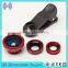 Camera Lens For Iphone 4 Universal Clip 3 IN 1 Fish Eye Camera Wide Angle Micro