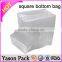 Yason square bottom self-opening flat gusseted paper bags