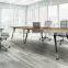 Metal structure rectangular conference table HX-MT5039