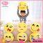 Wholesale custom short floss Plush Emoji Pillows factory                        
                                                Quality Choice