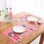 plastic coasters kitchen equipment placemat table mat felt laser placemats supplier