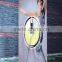 440g Laminated backlit flex banner for advertising printing material 500*300D, 12*18
