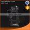 hot selling 1390ml clear glass pitcher glass kettle with side handle