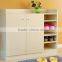 melamine laminated shoe cabinet rack