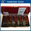 131PC Thread Repairing Tap Tool Set complete tool box set