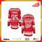 100% Polyester fashion custom ice Hockey Jersey