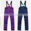 Fashion kids straps ski suit