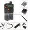 Hot UV 5R Walkie Talkie 5W Dual Band Portable Radio UHF&VHF UV-5R 136-174MHz&400-520MHz Radio uhf vhf long range walkie talkies