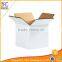 White paper packaging cardboard box
