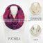 Factory Direct Supply Gold Lurex Marled Girls' Knit Infinity Scarf