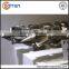 PVC pipe/profile production conical twin screws plastic extruder machine barrel and screw