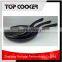 Pressed aluminum marble stone china fry pan set