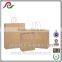handmade recyclable brown kraft paper bag offset printing