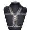 New fashion ancient women exaggerated metal stout statement Necklace