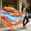 Fashion New Lady Women's Long Soft Wrap Lady Shawl Silk Chiffon Scarf Scarves