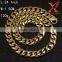 In Stock Factory Wholesale Gold Necklace with Party Jewelry 18K Gold Chain 15 MM Width Stainless Steel Cuban Link Chain                        
                                                Quality Choice