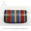 Women money bag security long purse brand style rainbow colorful fashion wallet