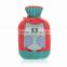 Multifunctional PVC hot water bottle knitted cover 1800ml anti-scald Christmas gift