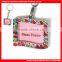 custom 3d metal keychain wholesale