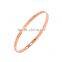 Memories Bangles with Customize Design Word 'SERENITY COURAGE WISDOM' with 4mm/7mm Width