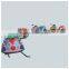 Contemporary Promotional Amusement Park Electric Train Trackless