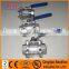 Ball Valve Stainless Steel CF8M 3pc Screwed NPT
