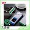 10000mAh 18650 li-ion battery power bank charger with LCD screen display and 3 usb output