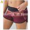 Fashion women yoga wear sports shorts custom running shorts