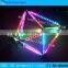 Ledcolourlight factory DC12V DMX 3D meteor tube light wholesale