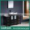 USA Espresso Bathroom Sinks Vanities Top Solid Wood