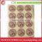 Gfit food price labels glass jars lable wholesale canada sticker label "Thank you "