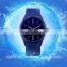 Promotional simple private label pure color silicone watch China wholesales watches