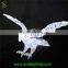High quality 3D eagle shape fancy festoon motif lighting