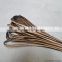Real Nappa Leather Cords -Mignon 5 mm Ochra