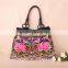 vintage canvas shoulder bag embroide ladies handbags vietnam wrinkle bags little girl handbags from China factory