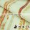 Polyester flocking textile fabric design flocked fabric sofa cover with stripe