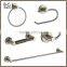 towel bar towel ring paper holder coat hook zinc alloy bath accessories set