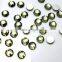 CRYSTAL UNITE Flat back rhinestones Black Diamond