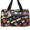 Duffle Travel Bag Diaper Gym Bag - Polka Hearts
