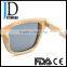 2016 Rectangle Women Mens Cool Natural Wood Rectangle Wooden Sunglasses