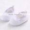 fashion design cotton butterfly soft sole baby dance shoes