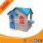 Children indoor plastic playhouse with slide for kids fun