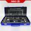 28 pcs Socket Wrench Set Tools Kit With Case Heavy Duty