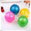 mini multicolored bouncy house knobby ball play,custom mini bouncy house ball toys,OEM sticker ball toys Shenzhen factory